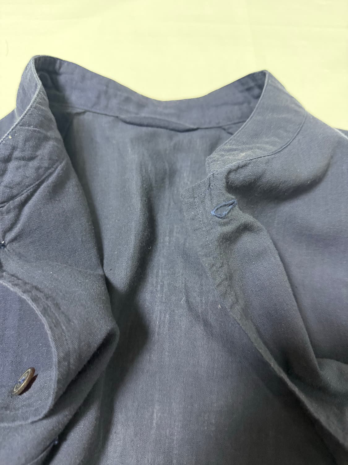 코모리 밴드 칼라 셔츠 상품이미지3