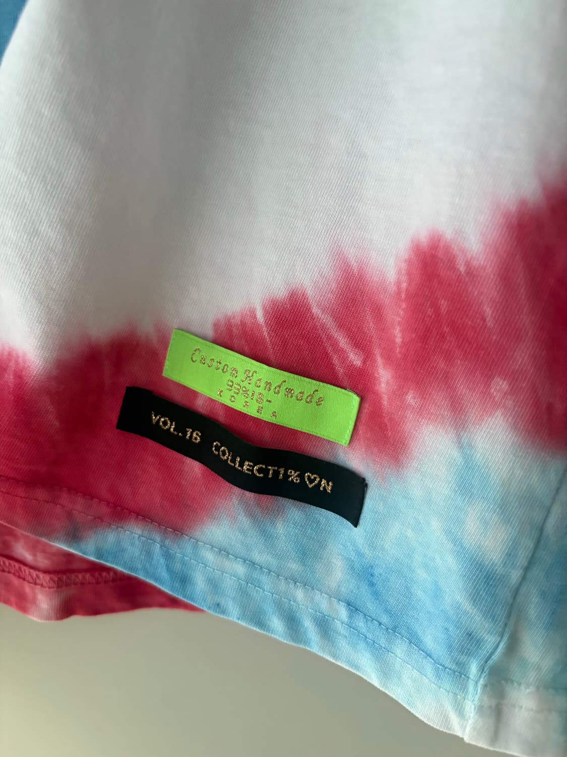 99%is TIE-DYE SLEEVE T-SHIRT 타이다이 긴팔 티셔츠 상품이미지3