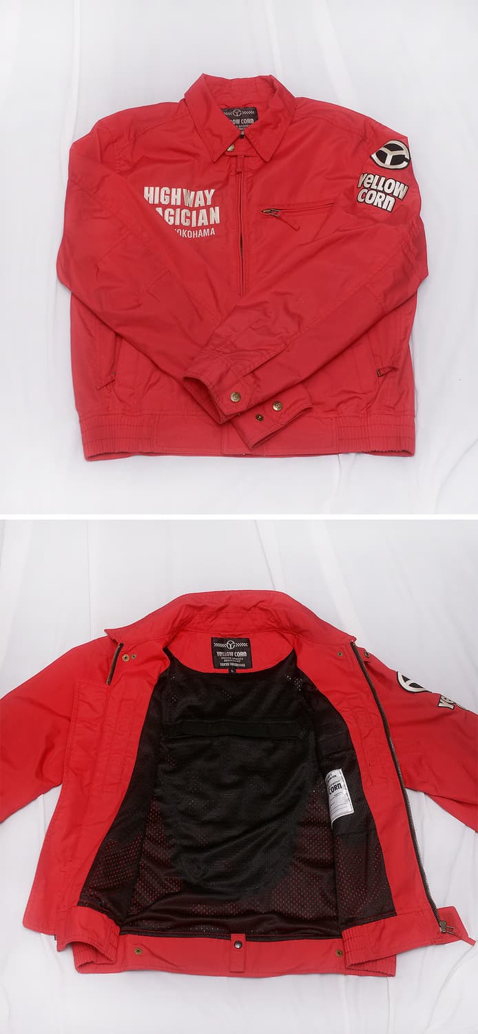 엘로우콘+슬레지 해머 봄.여름용 레이싱 라이더 숏자켓 (L / 100+) 상품이미지3