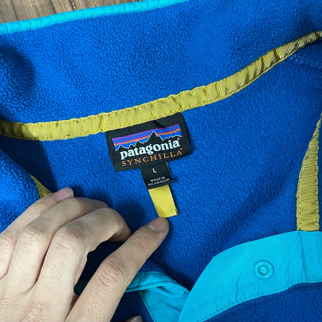 파타고니아 신칠라 블루/민트 상품이미지3