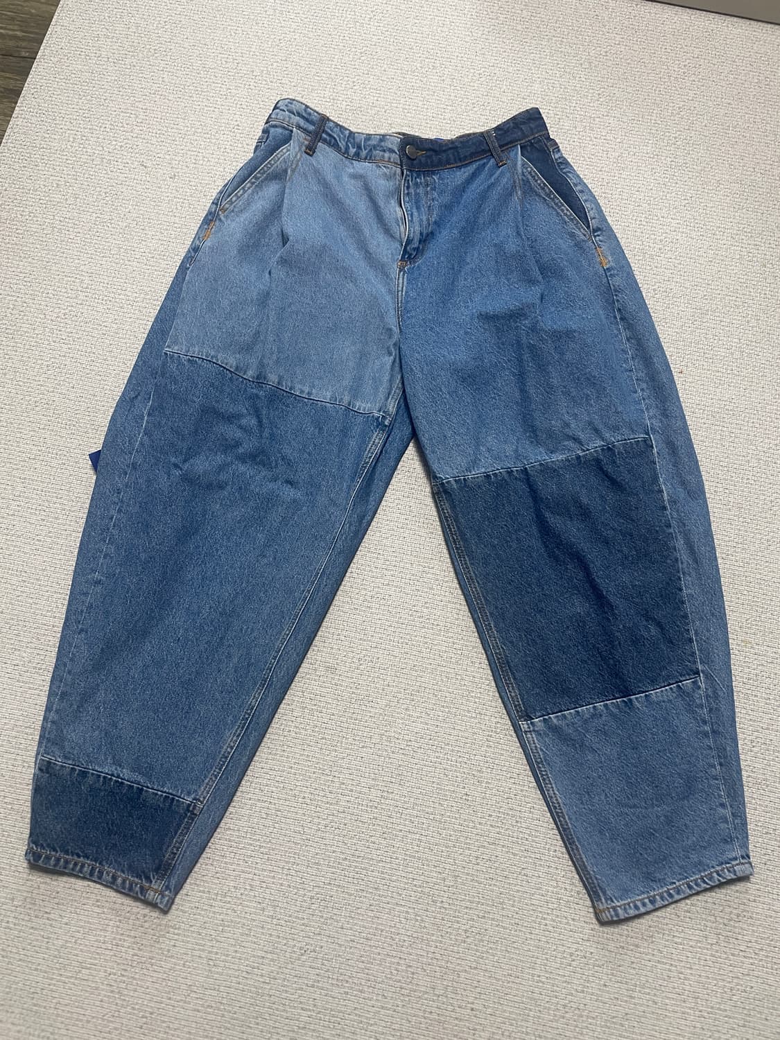 자라x아더에러 배럴 레그 진 38 상품이미지1