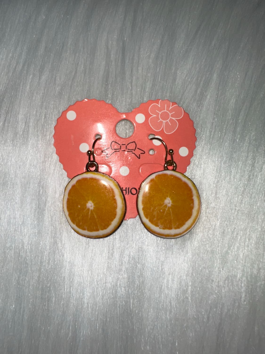 후르츠 오렌지 귀걸이 상품이미지1