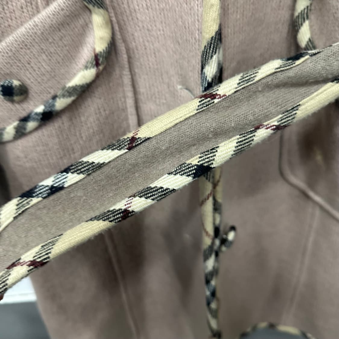 90's 버버리 후드 코트 상품이미지6