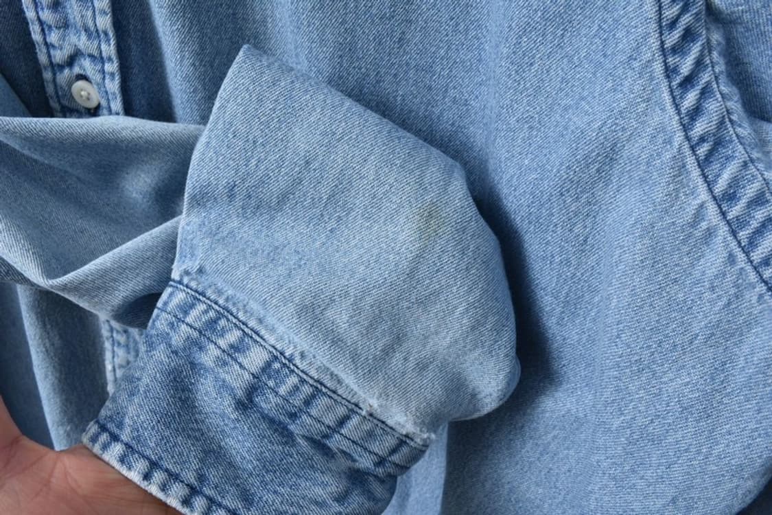 00S 폴로 랄프로렌 데님 셔츠 L M0119 상품이미지7