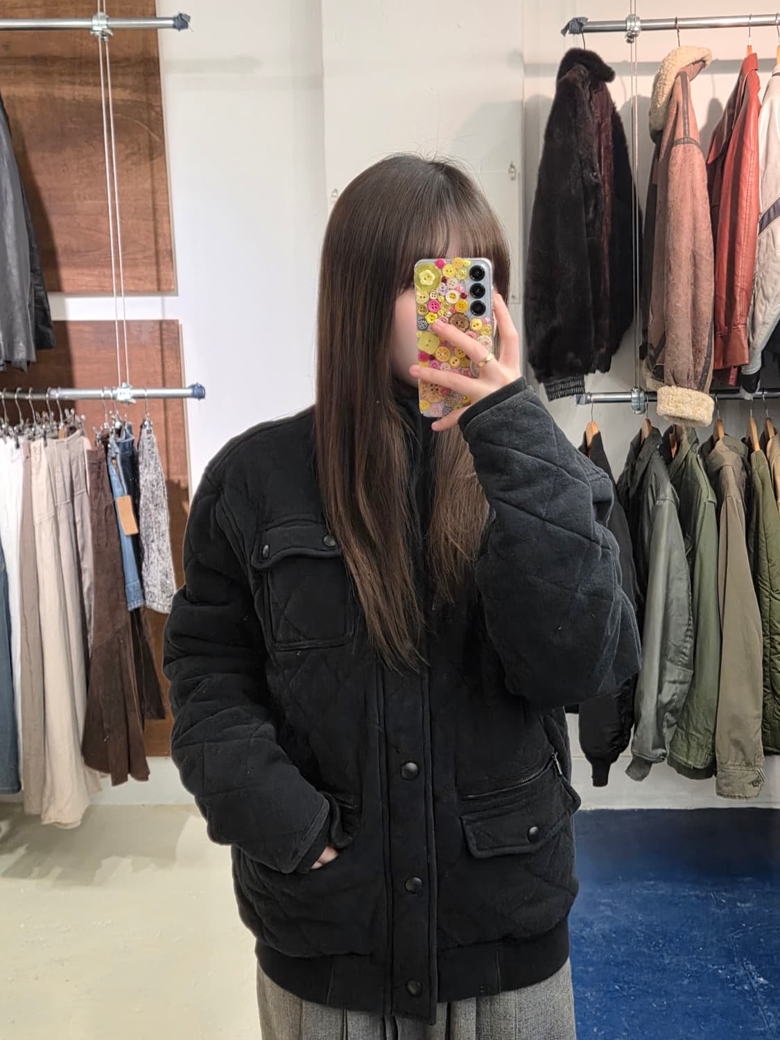 PRL 폴로 랄프로렌 퀼팅 봄버 자켓 상품이미지1