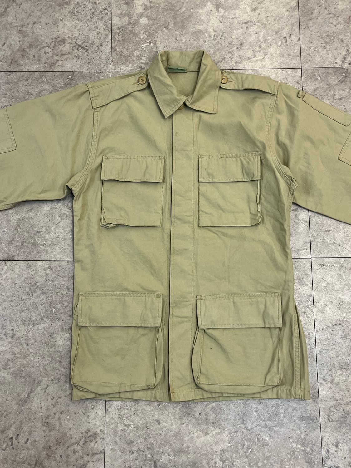 BDU 밀리터리 자켓 베이지 S #csz3755 상품이미지4