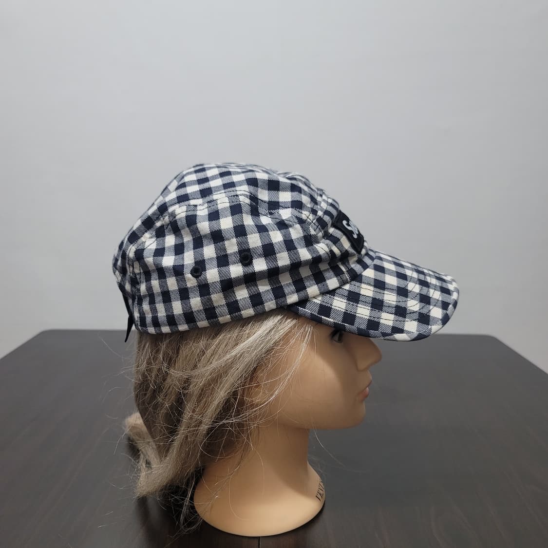 슈프림 체커보드 캠프캡 상품이미지3