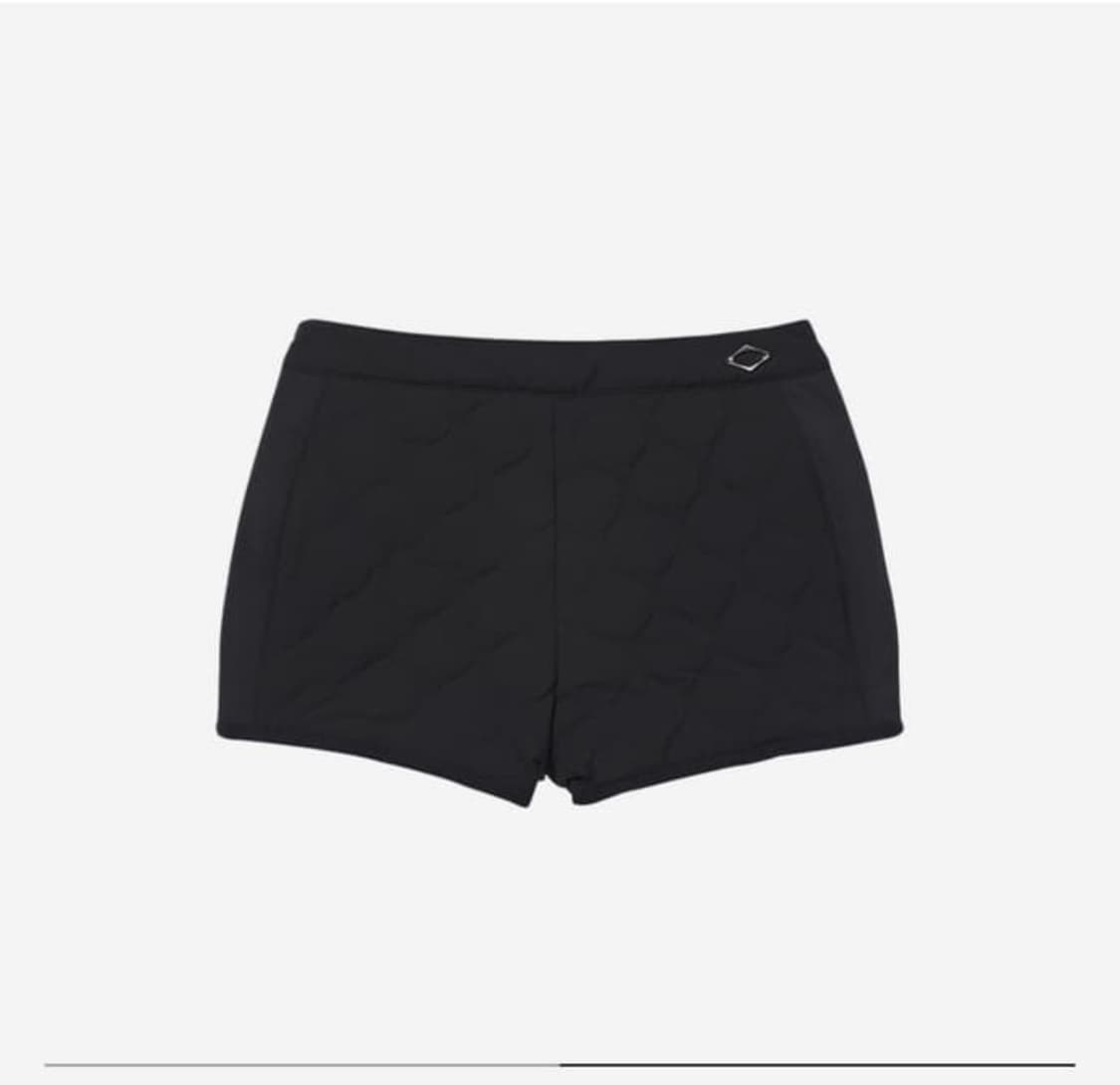 미스치프 퀼티드 쇼츠 블랙 상품이미지2