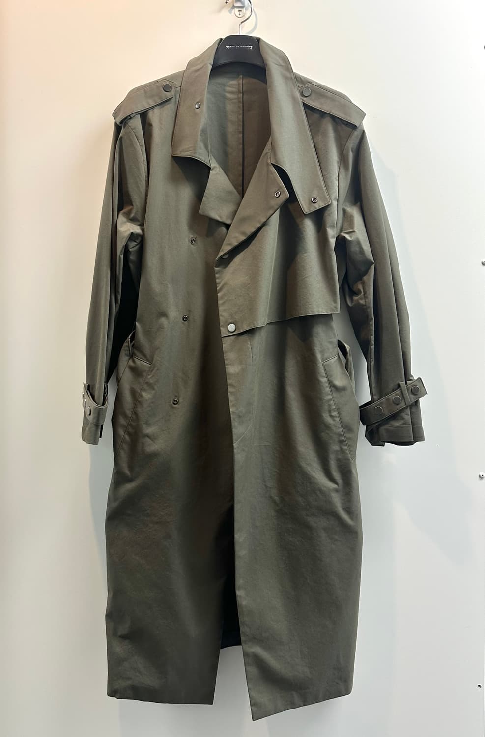 시스템옴므 올리브 트렌치 코트 (95, M) 상품이미지8