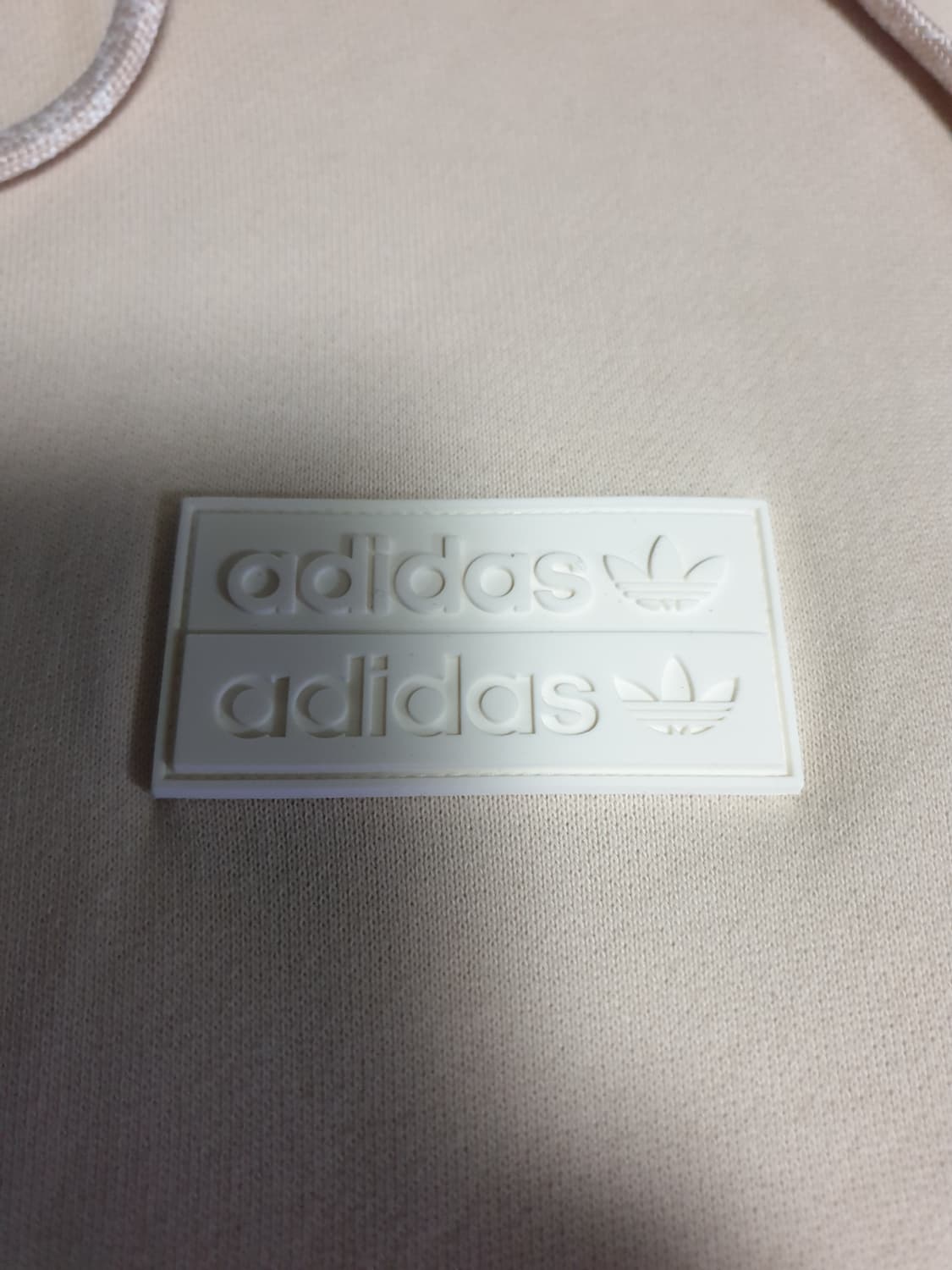 (단종매물) 아디다스 R.Y.V 실리콘 로고 후드티 (XL) 상품이미지2