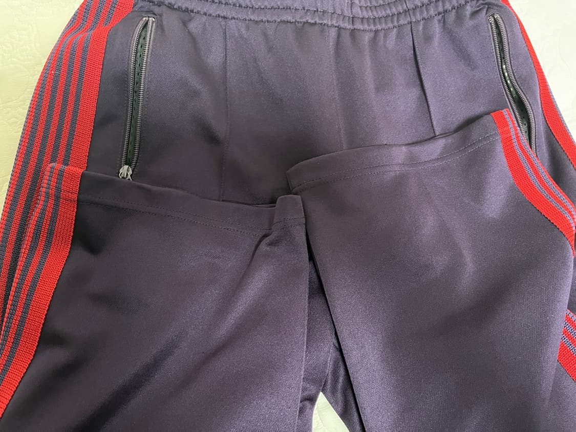 니들스 트랙팬츠 퍼플레드 보라빨강 스트레이트 상품이미지5