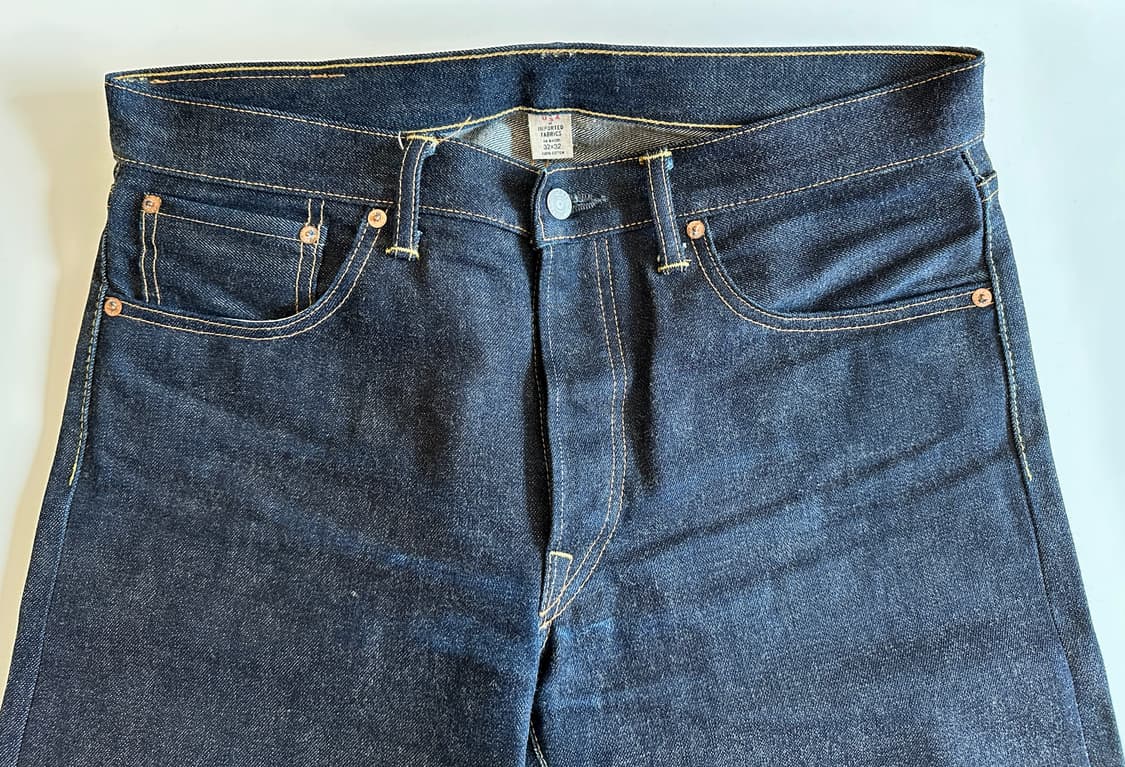 RRL 더블알엘 로우 스트레이트 리지드 32-32 신품급 올드 모델 상품이미지3