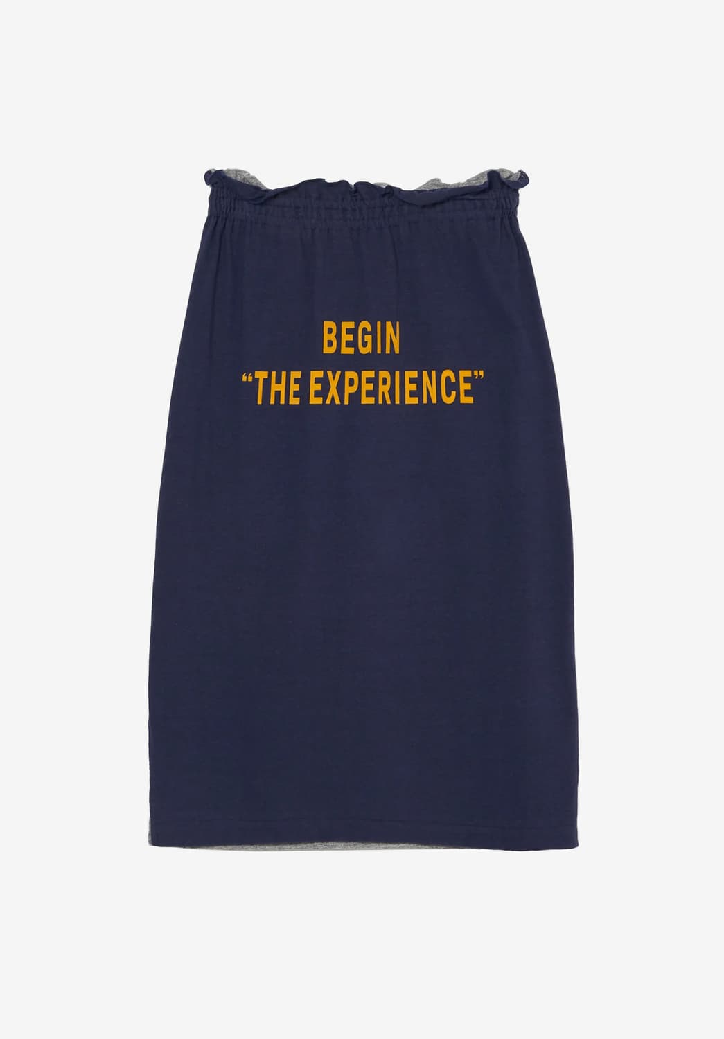 INSCRIRE  프린트 스커트 (GRAY X NAVY) S사이즈 상품이미지3