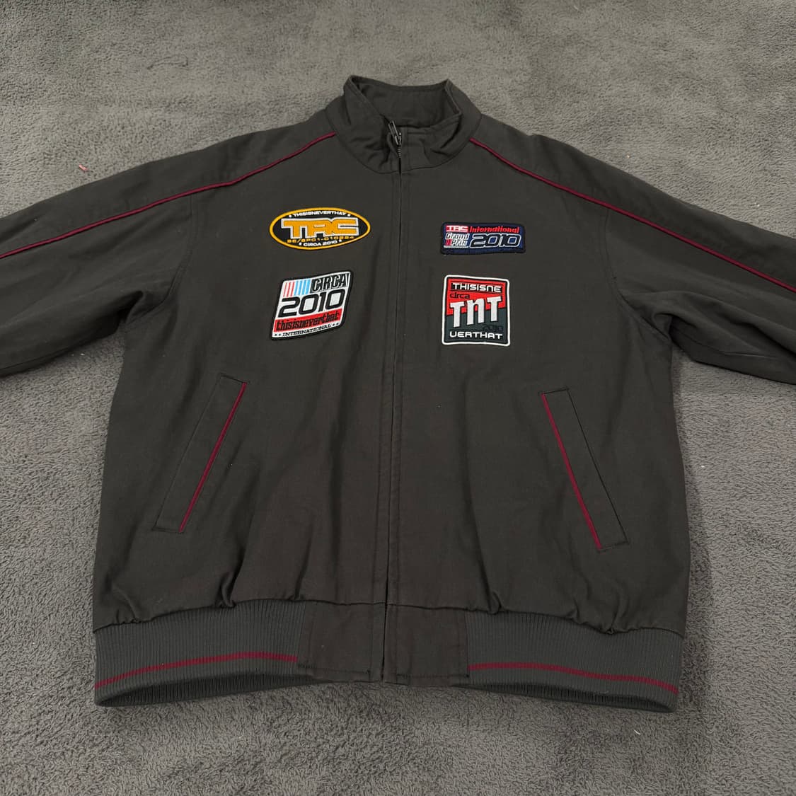[ 정품/S ] 디스이즈네버댓 TRC 레이싱 자켓 상품이미지3