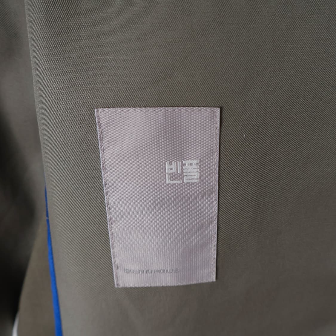 55/빈폴레이디스 카키 H라인 더블 트렌치 코트 상품이미지7