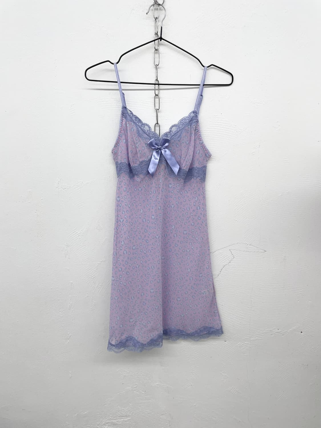 에블린 갸루 호피 레이스 슬립 상품이미지5