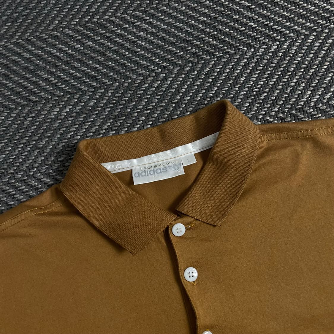 90s 아디다스 올드스쿨 피케이 카라 티셔츠o 3830 상품이미지5