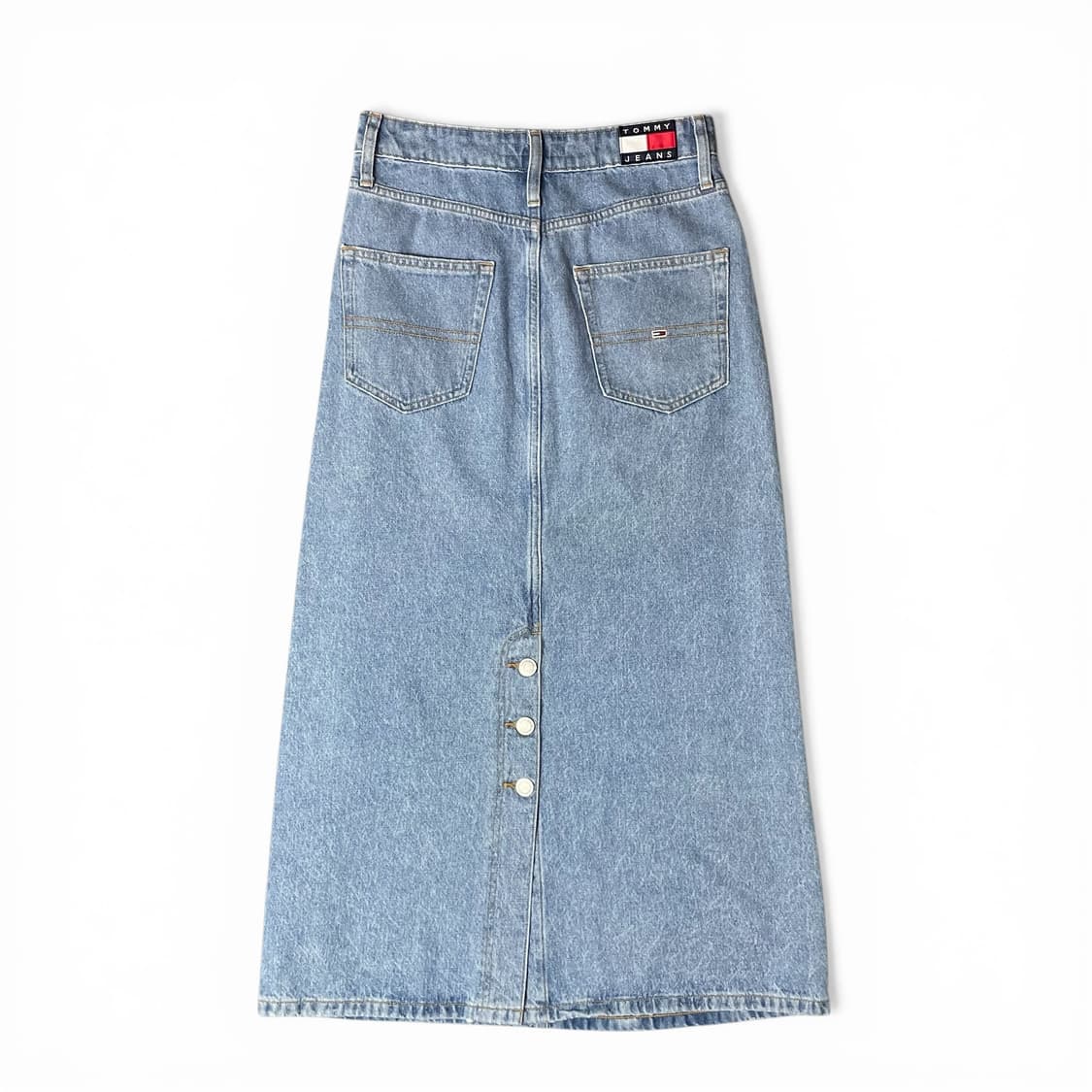 (27) 타미힐피거 중청 데님 롱 스커트 상품이미지2
