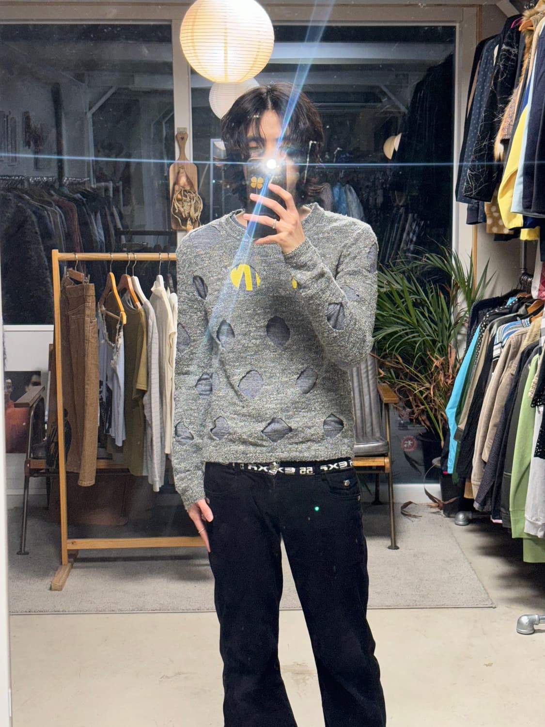 Le-fluy 데미지 니트 상품이미지3