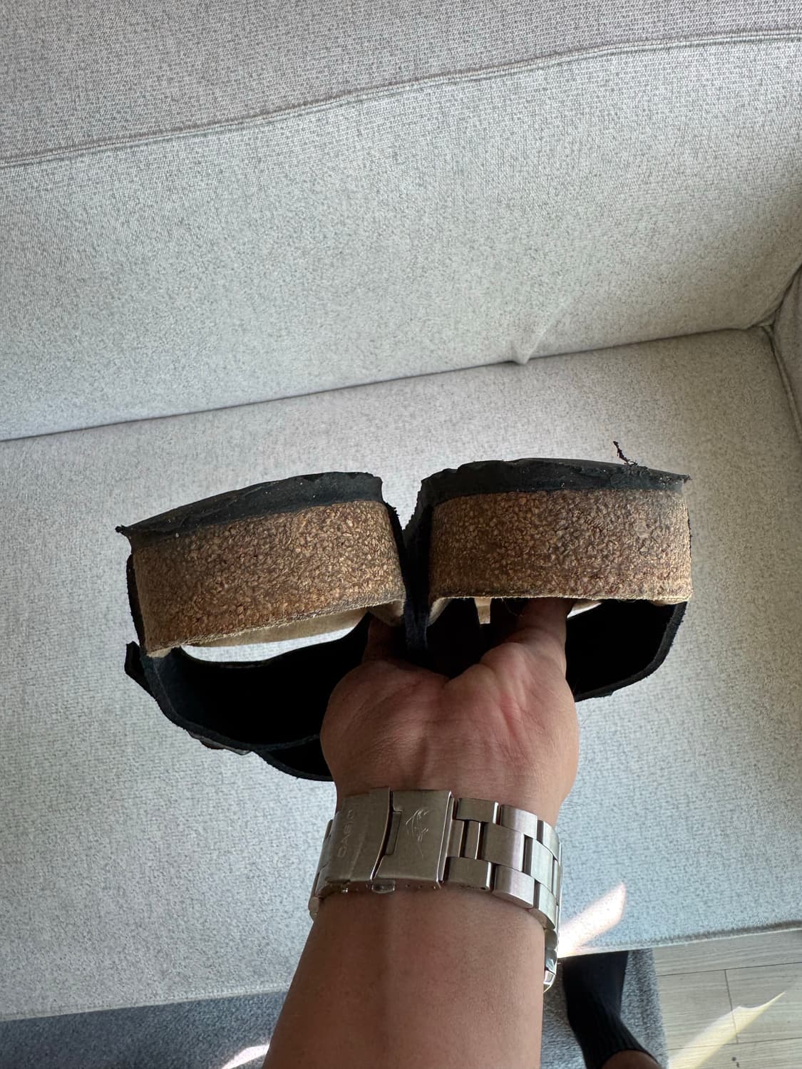 [BIRKENSTOCK]버켄스탁 취리히_블랙 (265) 상품이미지6