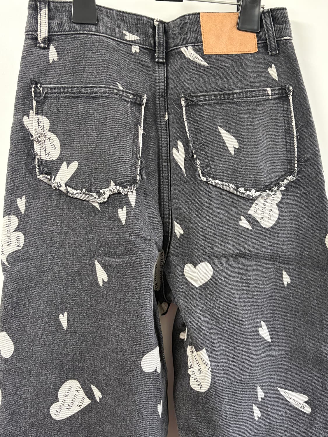 마뗑킴 하트 데님 팬츠 상품이미지6