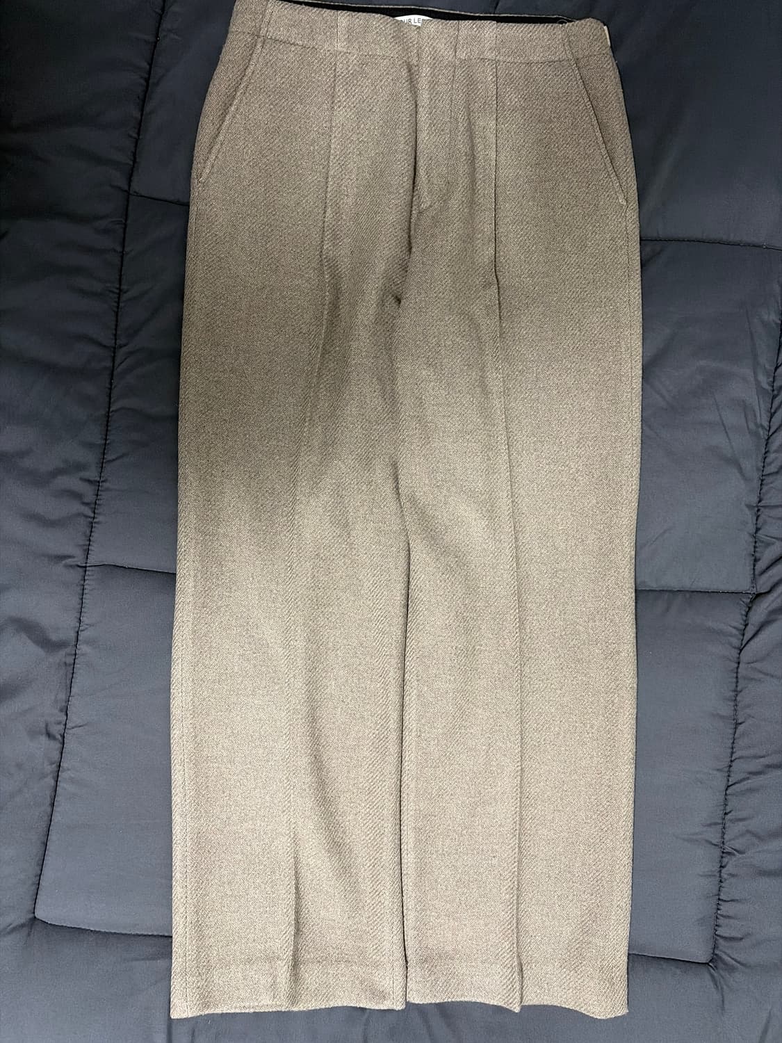 46사이즈) 아워레가시 버로우드 울 팬츠 상품이미지2