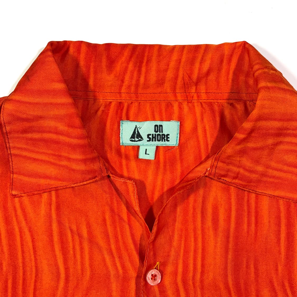 ON SHORE 라스베가스 야자수 하와이안셔츠 L 상품이미지6