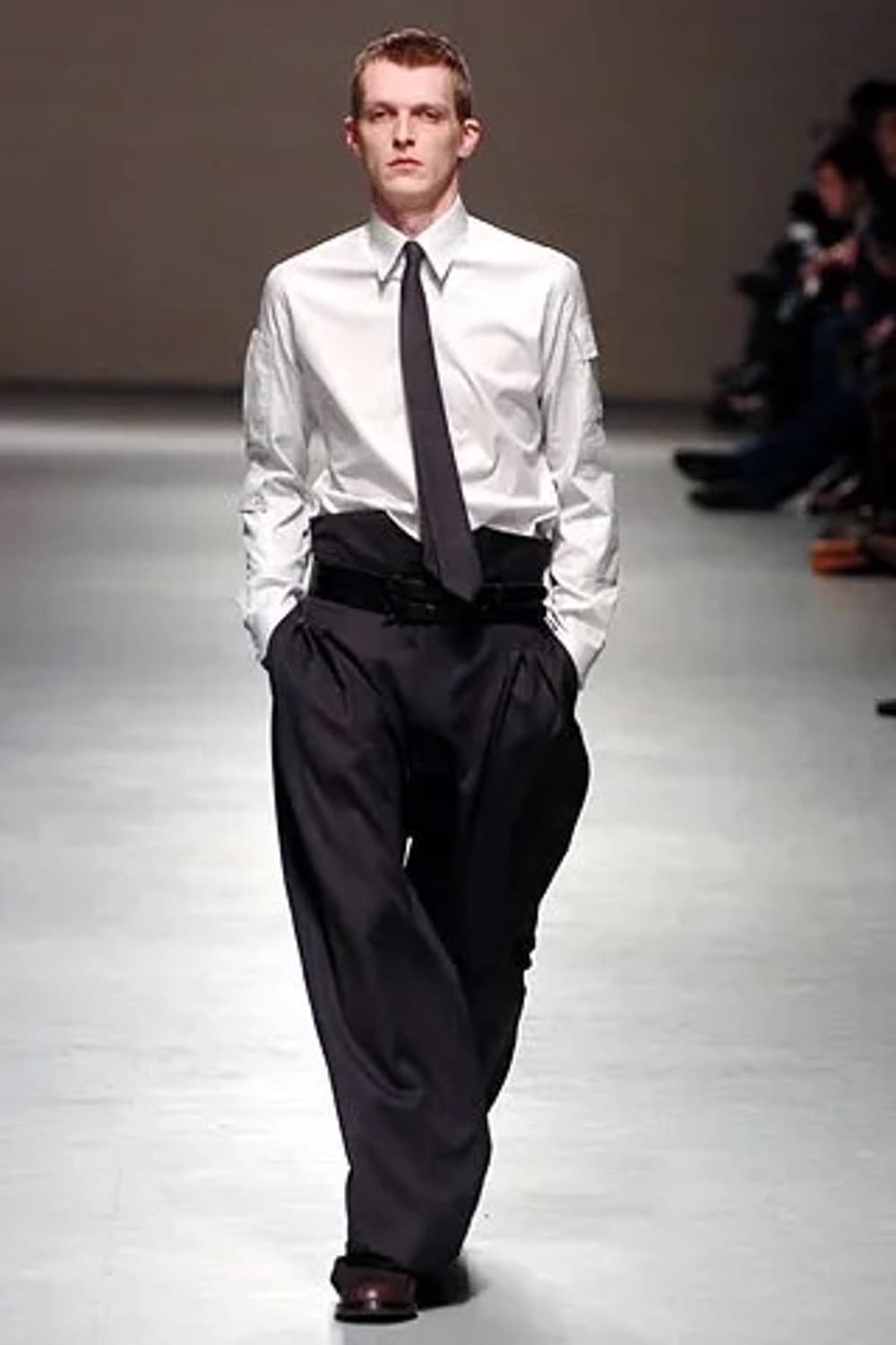 라프시몬스 05AW 더블 벨트 상품이미지2
