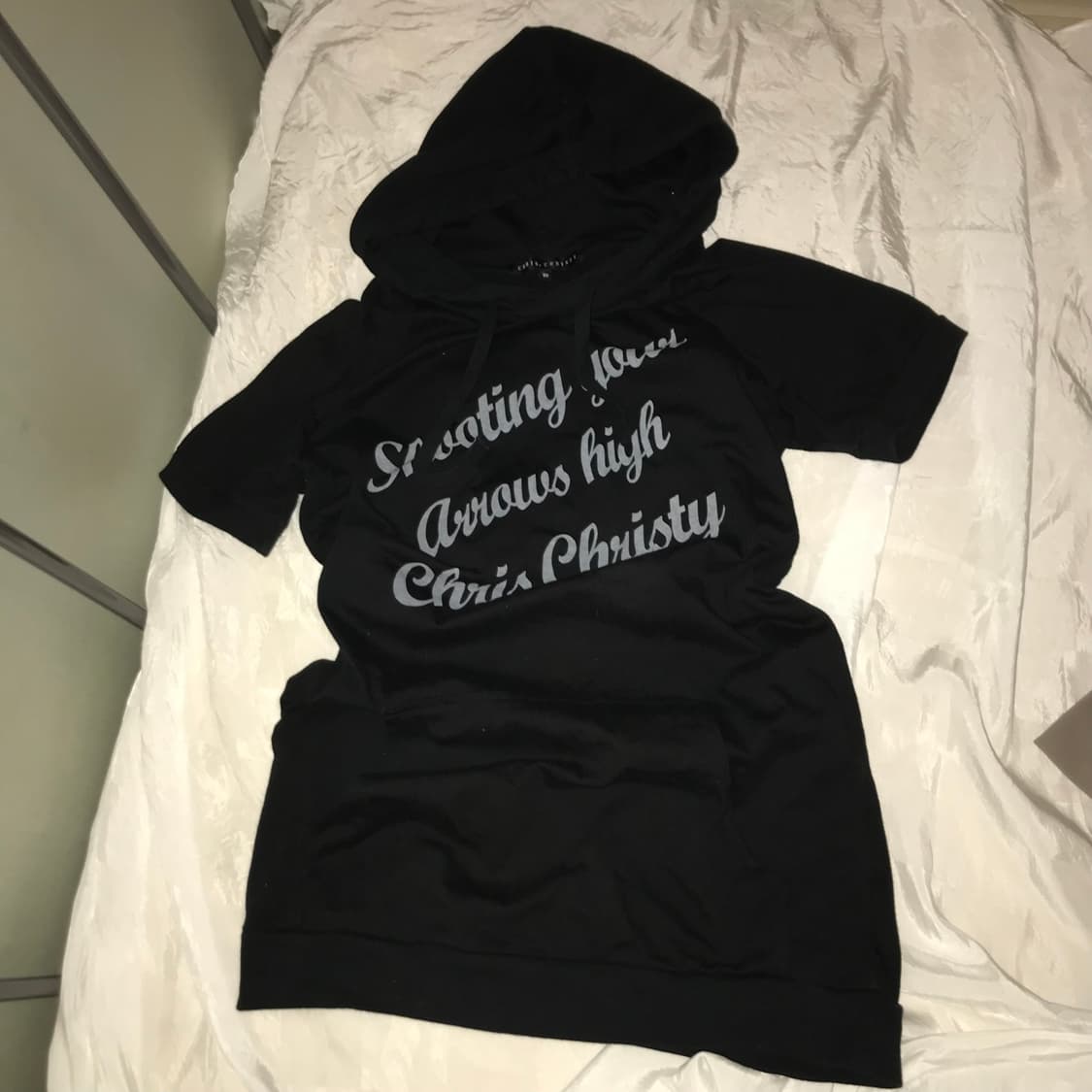 ChrisChristy 크리스크리스티 고스펑크 반팔후드 상품이미지2