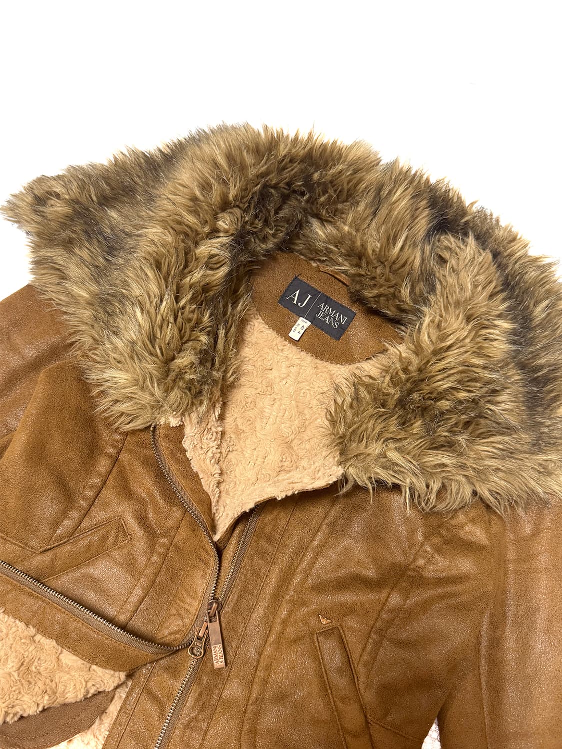 Armani Jeans Faux Shearling Jacket/ 40 상품이미지5