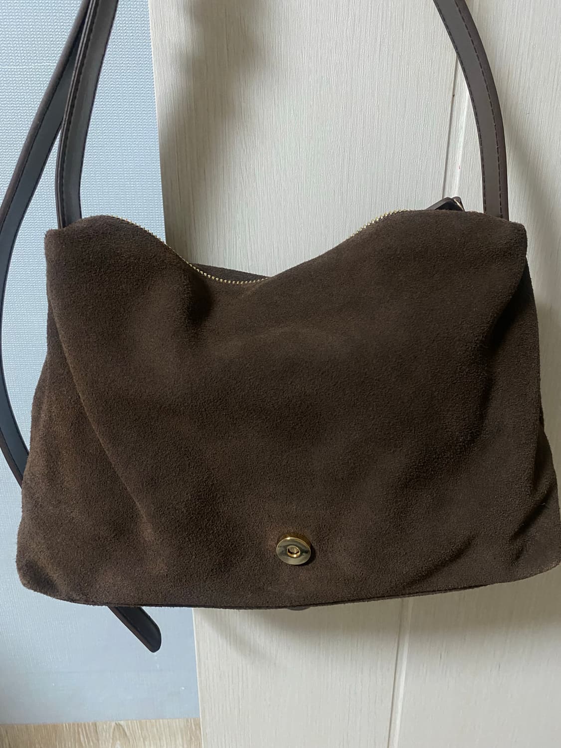 투에투아 마마스백 스웨이드 다크브라운 상품이미지5