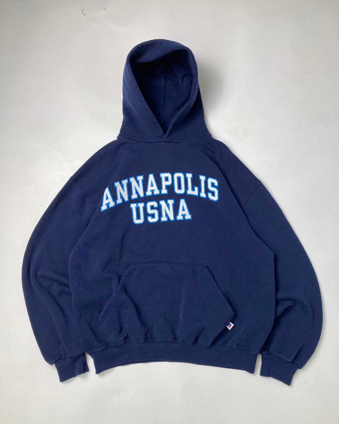 90s Russell Hoodie (navy) 상품이미지1