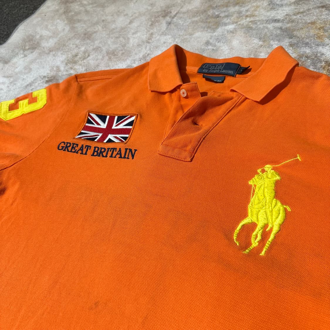 폴로 빅포니 오렌지 잉글랜드 카라티  상품이미지4