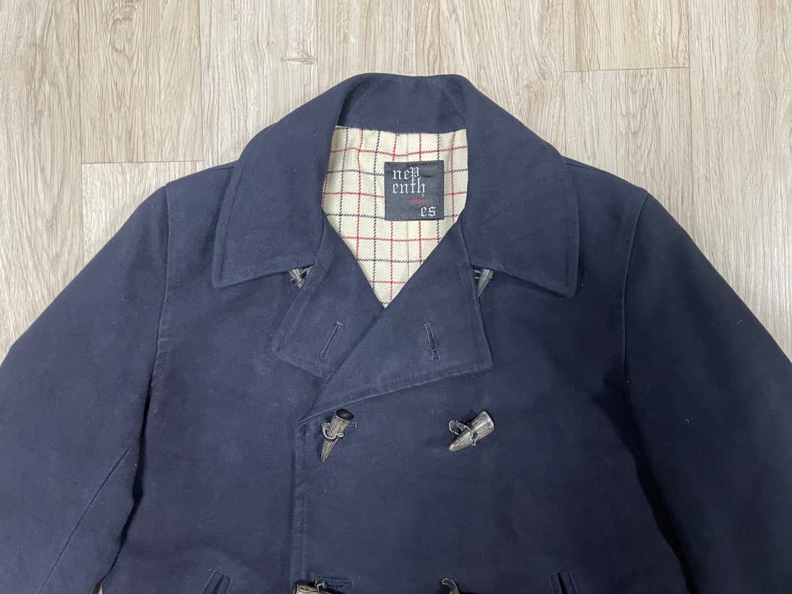 95~100) 네펜데스 몰스킨 네이비 더블자켓(영국제)RRL&LVC&폴로 상품이미지5