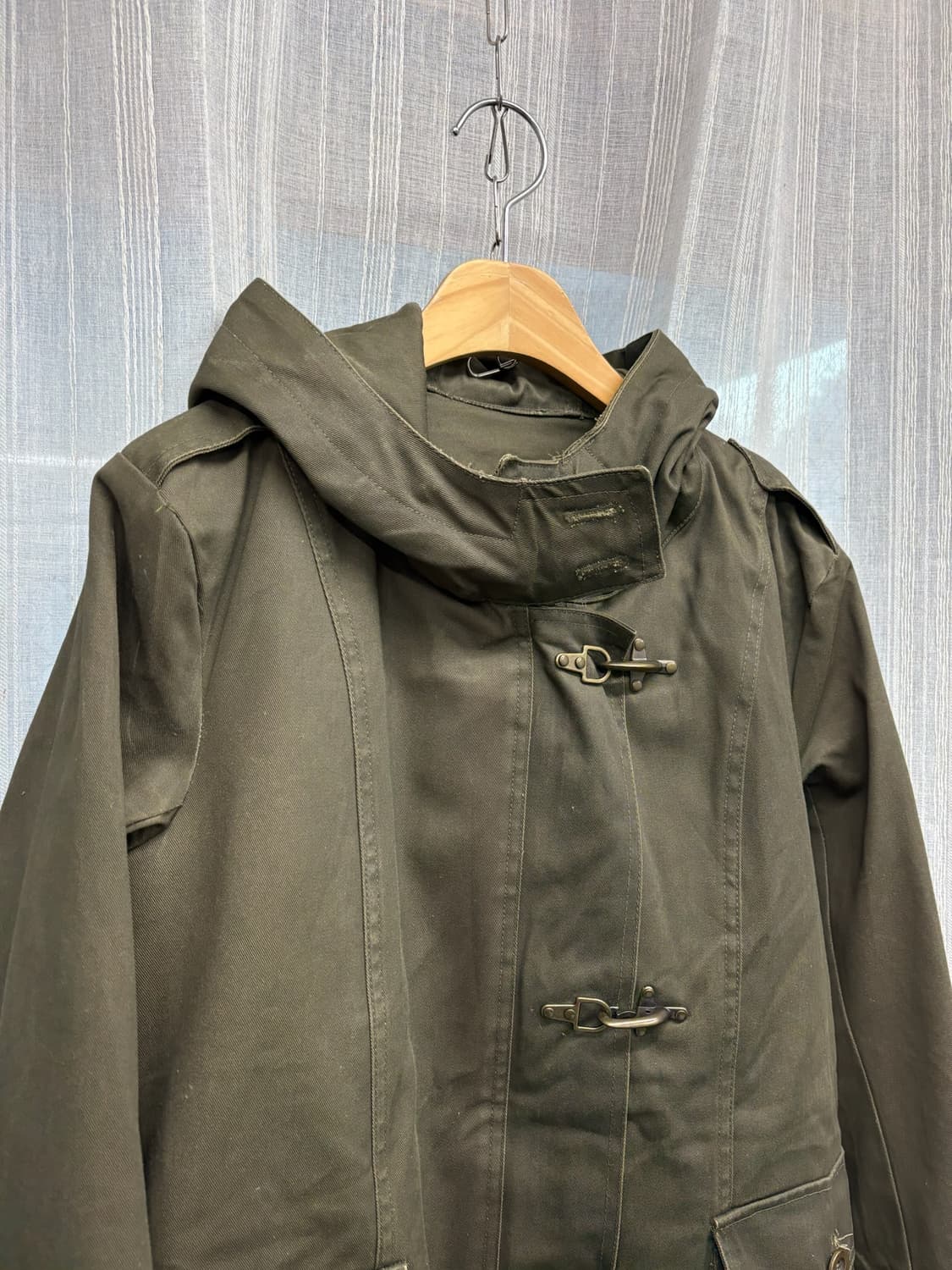 JAPAN 빈티지 파이어맨 버클 야상 자켓 상품이미지3