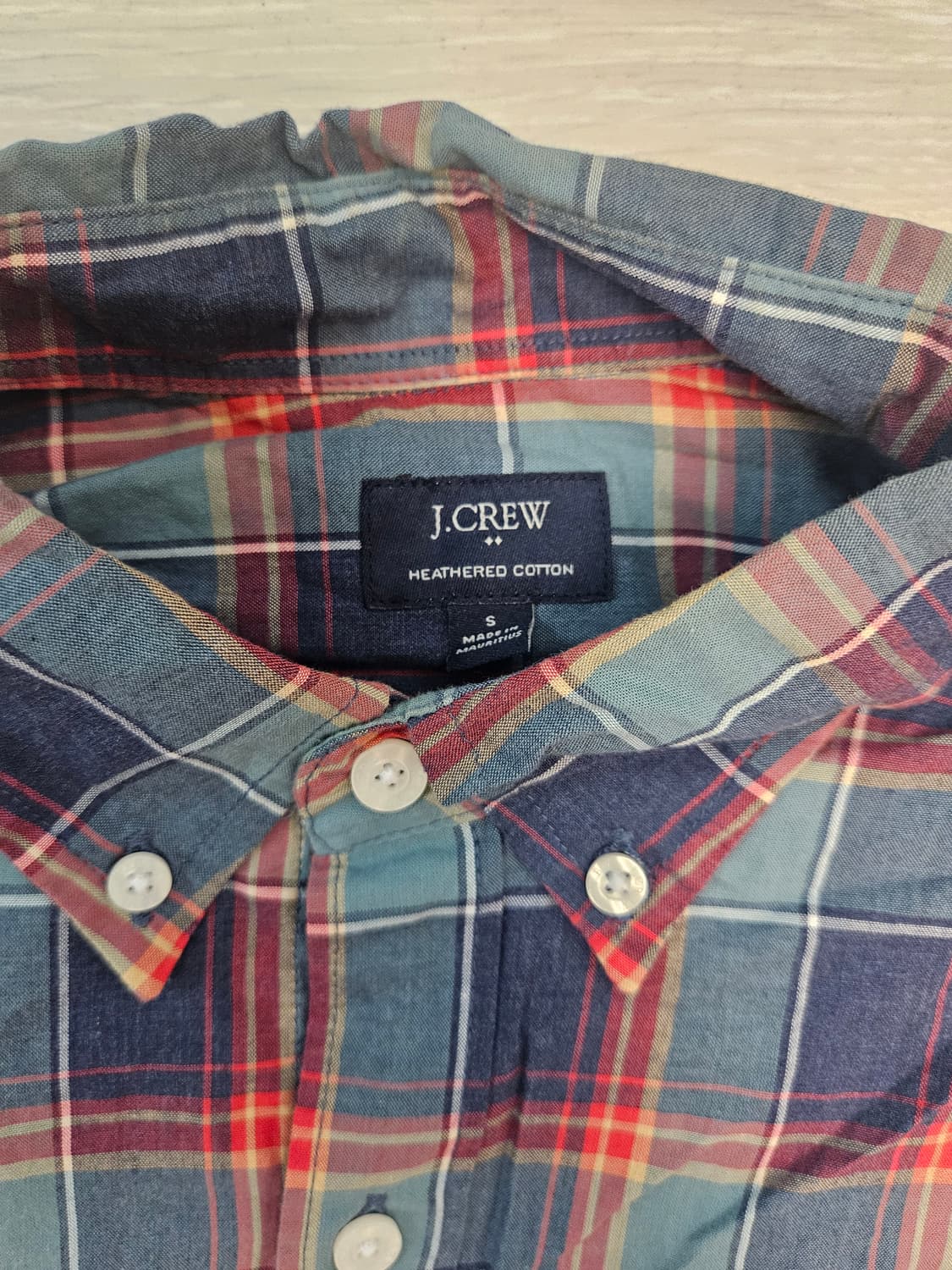 제이크루 J.CREW 체크 셔츠 S 95~100 상품이미지2