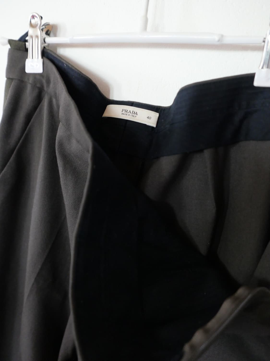 prada early 2000s Slacks with front seam 상품이미지2