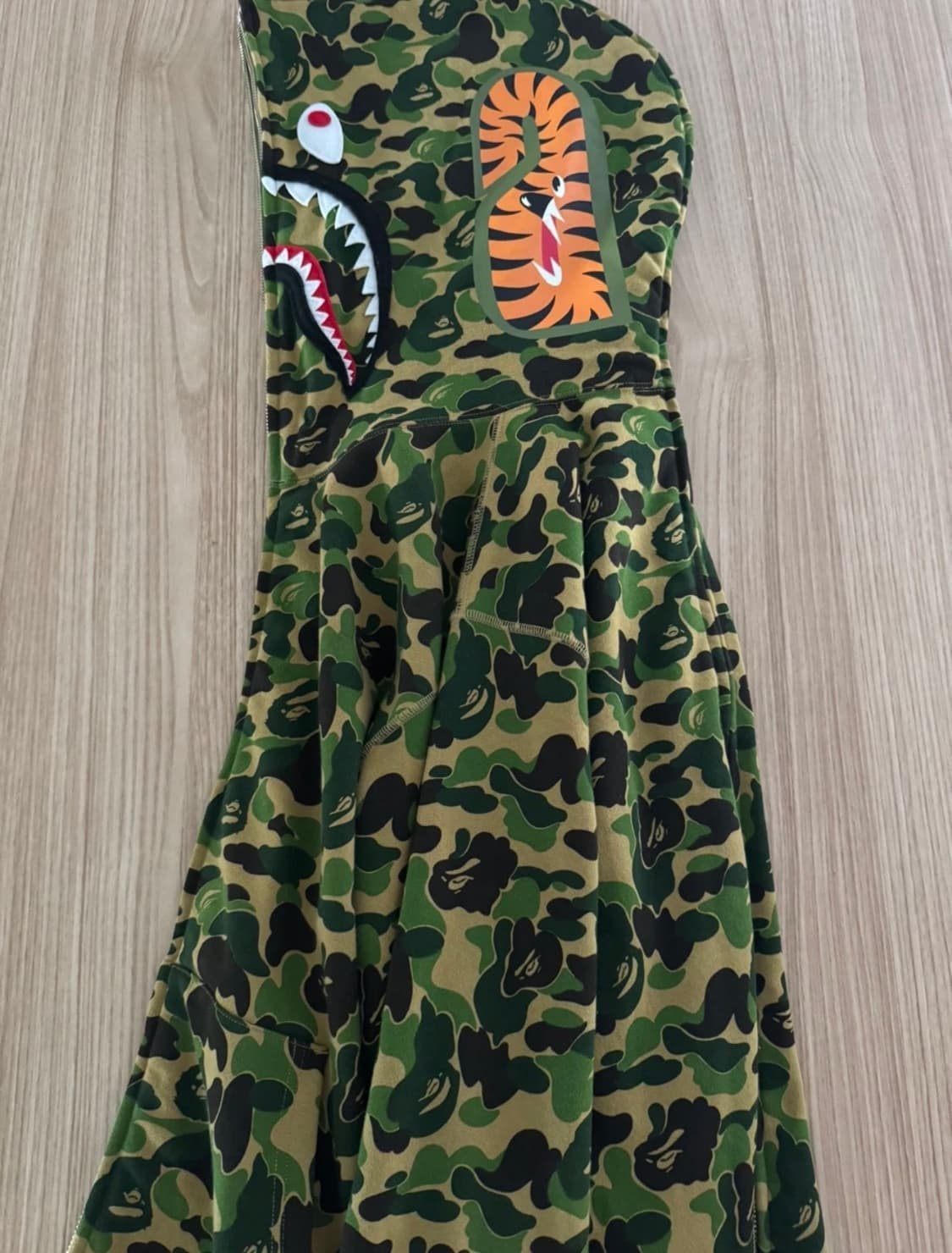 베이프 아수라샤크 후드집업 XL 상품이미지1