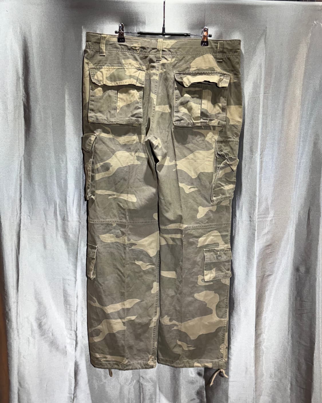 38in 카모플라주 4포켓 파라수트 카고팬츠 상품이미지4