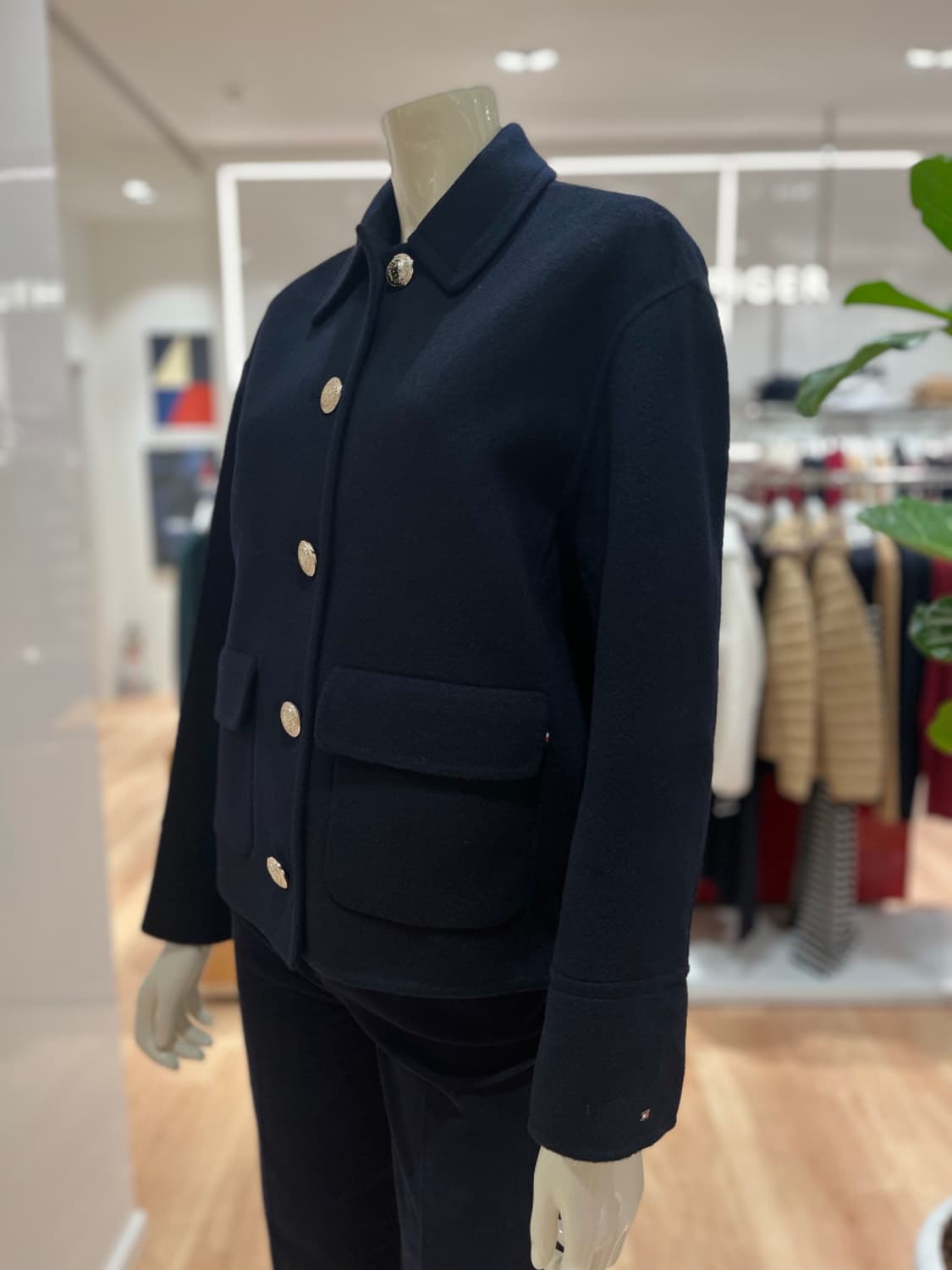 타미힐피거 네이비 울 자켓 상품이미지4