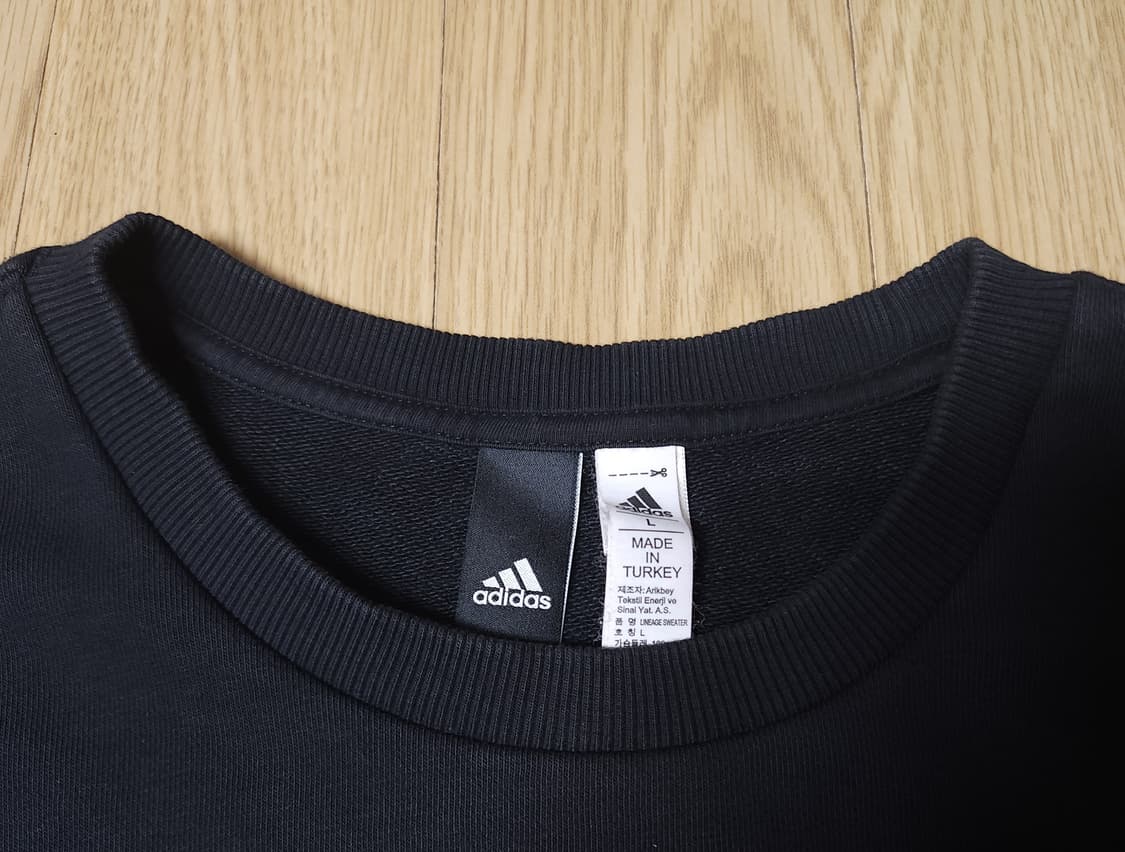 adidas 아디다스 애슬레틱스 리니지 로고 맨투맨, 스웨트 셔츠 L 상품이미지7