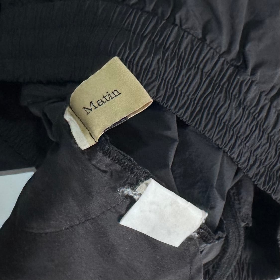 마뗑킴 블랙 조거팬츠 상품이미지5