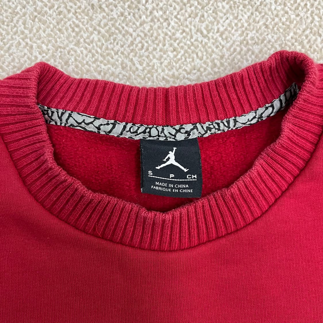 S 나이키 조던 점프맨 맨투맨 0130M1 상품이미지2