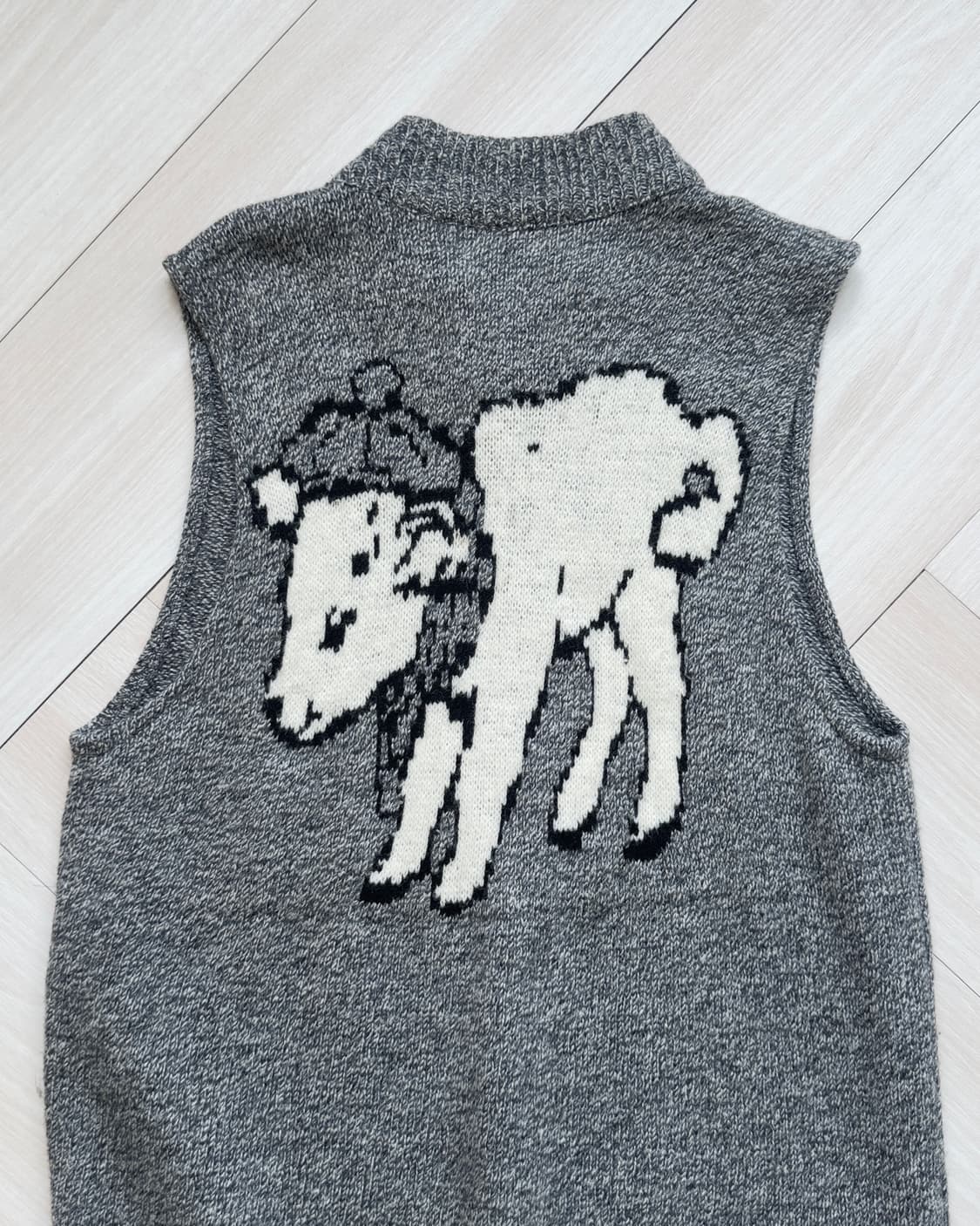 [WOOL CRAFT] Knit Vest 상품이미지2