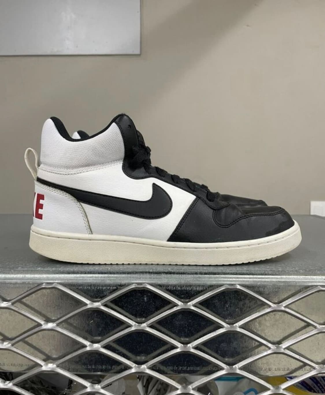 나이키 코트 버로우 미드 화이트 레드 블랙 270 상품이미지3