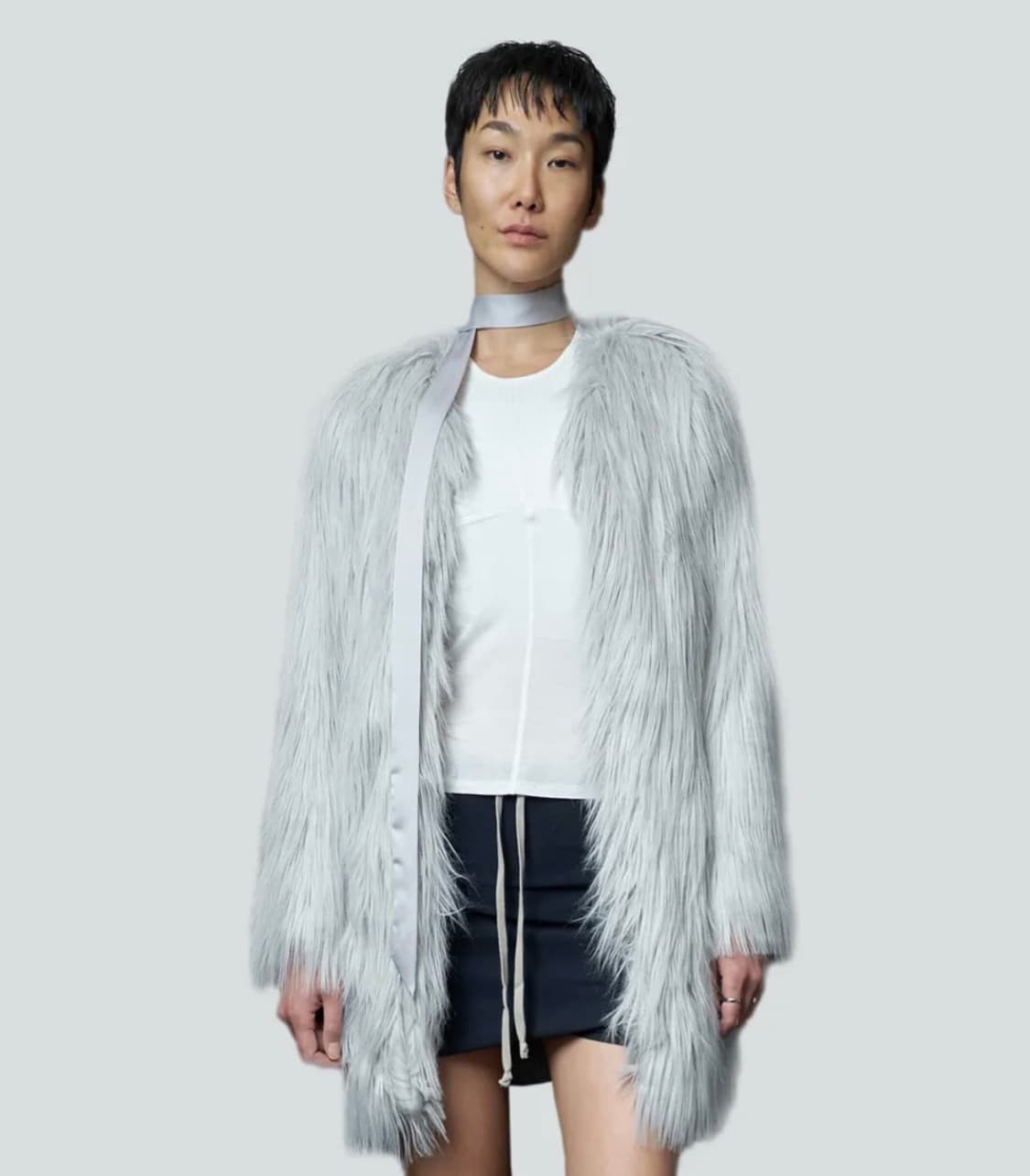 nache shaggy faux fur coat 상품이미지1