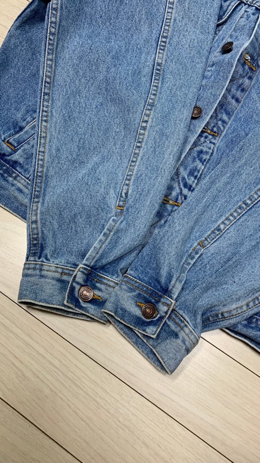 Lee 데님 자켓 빈티지 워싱 L사이즈 상품이미지7