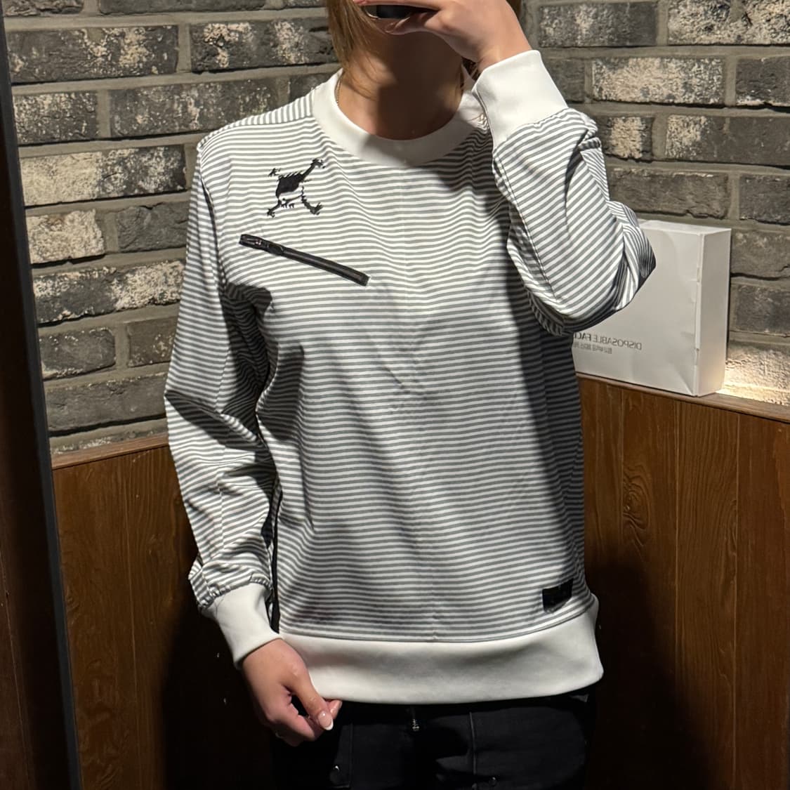 M) 오클리 스트라이프 기능성 긴팔 티셔츠 상품이미지10