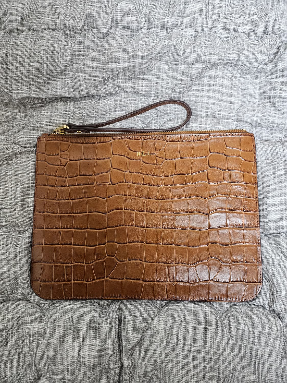 랄프로렌 악어가죽 클러치 상품이미지3