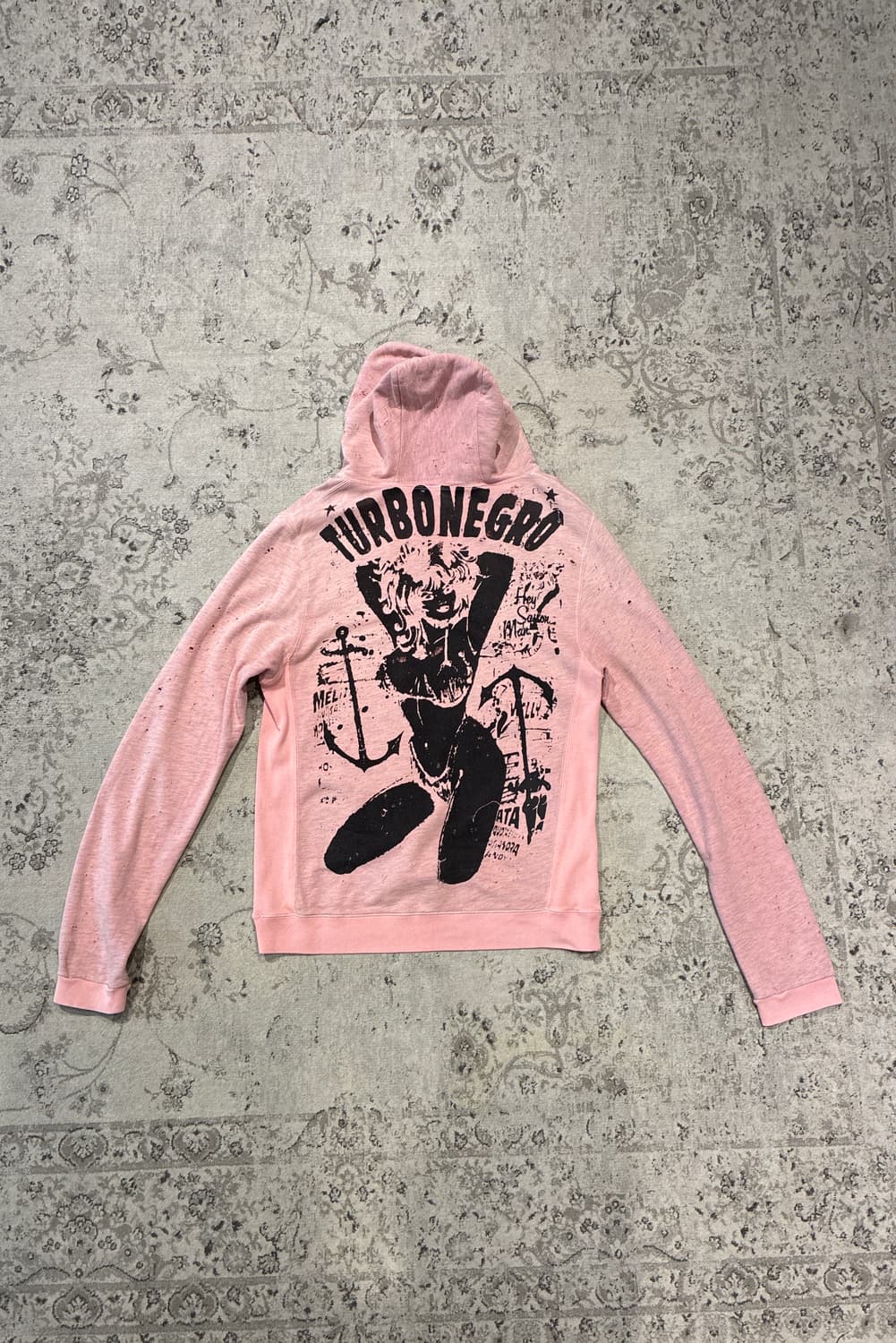 John Bull Distressed Hoodie 1990s 상품이미지10